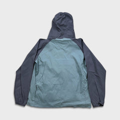 The North Face Class V Fanorak Jacket Mens Large Blue Lightweight Windbreaker