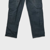 Vintage Y2K Wrangler Riggs Pants Mens 32x32 Black Ripstop Carpenter Double Knee