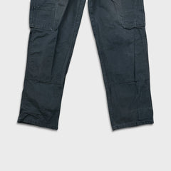 Vintage Y2K Wrangler Riggs Pants Mens 32x32 Black Ripstop Carpenter Double Knee