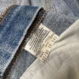 Vintage 90s Levi's 619 Jeans Mens 32x32 Orange Tab Light Wash Slim Straight