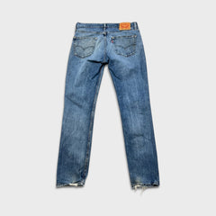 Levi's 511 Jeans Mens 34x32 Blue Slim Fit Straight Leg Stretch Light Wash Denim Pants
