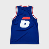 October's Very Own Basketball Jersey Mens Small Blue OVO Runner Logo #6