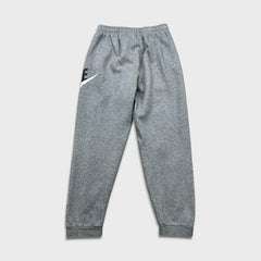 Nike Sportswear Sweatpants Mens Medium Gray Graphic Swoosh Spell Out Jogger