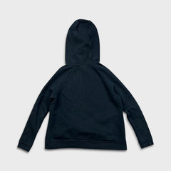 Nike Sportswear Hoodie Womens Large Black Swoosh Pullover Cowl Hooded Sweater