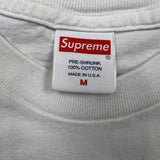 SS19 Supreme Greetings From NY T Shirt Mens Medium White Short Sleeve Tee