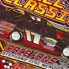 2016 Fall Classic NASCAR Racing T Shirt Mens Large Red Double Sided Graphic Tee
