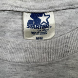 Vintage 90s Starter Toronto Maple Leafs T Shirt Mens Medium Gray NHL Hockey Tee