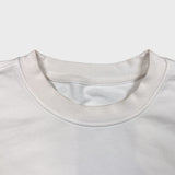 Lululemon Perfectly Oversized Crop Crewneck Womens Large White Sweatshirt Pullover