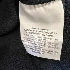 Nike Sportswear Hoodie Mens Medium Black Swoosh Pullover Hooded Sweatshirt