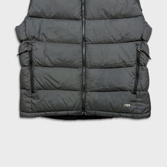 The North Face 96' Retro Nuptse Vest Mens Medium Gray 700 Fill Down Puffer Jacket