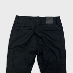DU/ER Pants Mens 30x32 Black Live Free Tactical Utility Cargo Stretch Cinch Hem