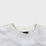 Vintage Y2K Quiksilver Sweatshirt Mens Small White Surf Skater Graphic Pullover