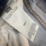 Levi's 550 Jeans Mens 38x32 Blue Relaxed Straight Fit Light Wash Baggy Denim Pants