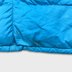 The North Face Jacket Womens Medium Blue Nuptse 600 Down Outdoor Puffer Coat