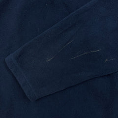 Vintage 90s Tommy Hilfiger Fleece Mens Small Blue Pullover 1/4 Zip Jacket