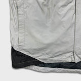 The North Face Jacket Mens Large Gray HyVent Full Zip Outdoor Bomber Heavy Coat