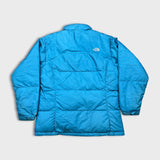 The North Face Jacket Womens Medium Blue Nuptse 600 Down Outdoor Puffer Coat