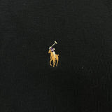 Polo Ralph Lauren Sweatshirt Mens XL Black Pony 1/4 Zip Pullover