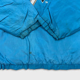 Vintage 90s Starter San Jose Sharks Jacket Mens Large Blue 1/4 Zip NHL Hockey Pullover