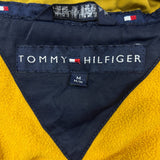 Vintage 90s Tommy Hilfiger Jacket Mens Medium Green Flag Outdoor Full Zip Coat