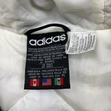 Vintage 90s Adidas Jacket Mens Black XL Full Zip Trefoil Spell Out