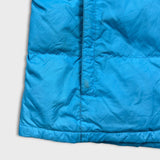 The North Face Jacket Womens Medium Blue Nuptse 600 Down Outdoor Puffer Coat