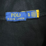 Polo Ralph Lauren Sweatshirt Mens XL Black Pony 1/4 Zip Pullover