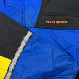 Vintage 90s Polo Ralph Lauren Jacket Mens Medium Blue Polo Sport Bomber