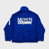 Calvin Klein Fleece Mens Medium Blue Moon Odyssey Full Zip Jacket
