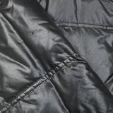 Vintage 90s Tommy Hilfiger Jacket Mens Large Black Tommy Jeans Full Zip Puffer Down Coat