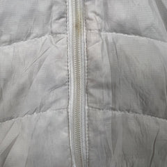 Patagonia Vest Womens Large White Lightweight Outdoors Puffer Jacket