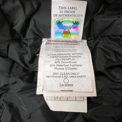 Moose Knuckles Jacket Mens Small Red Original Ballistic Bomber Fur Heavy Full Zip Down Coat