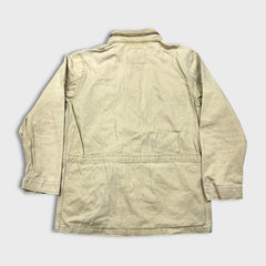 Levi's Jacket Mens Large Beige Classic Full Zip Outdoor Trucker Bomber