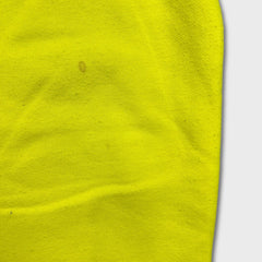 Vintage 90s Adidas Sweatshirt Mens Medium Yellow 1/4 Zip Pullover