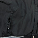 Vintage 90s Jeff Hamilton Chicago White Sox Jacket Mens 3XL Reversible Varsity MLB Baseball Leather