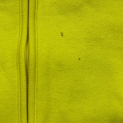 Vintage 90s Adidas Sweatshirt Mens Medium Yellow 1/4 Zip Pullover