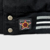 Vintage 90s Jeff Hamilton Chicago White Sox Jacket Mens 3XL Reversible Varsity MLB Baseball Leather