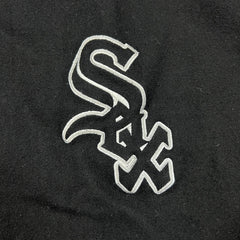Vintage 90s Jeff Hamilton Chicago White Sox Jacket Mens 3XL Reversible Varsity MLB Baseball Leather