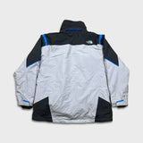 The North Face Jacket Mens Large Gray HyVent Full Zip Outdoor Bomber Heavy Coat