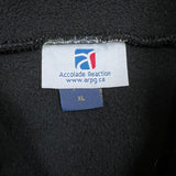 Vintage Y2K Toronto Blue Jays Fleece Mens XL Black Baseball MLB 1/4 Zip Jacket