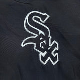 Vintage 90s Jeff Hamilton Chicago White Sox Jacket Mens 3XL Reversible Varsity MLB Baseball Leather