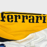 Vintage 90s Apex One Michael Schumacher NASCAR Jacket Mens XL White F-1 Ferrari 333 Scandia
