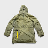 Parajumpers Masterpiece Series Jacket Mens Large Green Kodiak Slim Fit Down Parka