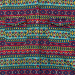 Vintage 90s PK Elliot Sport Fleece Mens Large Aztec USA Button Up Jacket