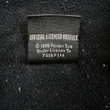 Vintage 1999 Ferrari Fleece Mens Medium Red 1/4 Zip Racing Jacket