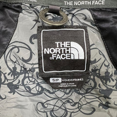 The North Face Vest Womens Small Black 550 Full Zip Hooded Puffer Jacket