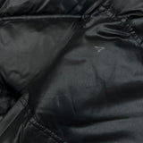 Vintage 90s Tommy Hilfiger Jacket Mens Large Black Tommy Jeans Full Zip Puffer Down Coat