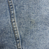 Vintage 90s Guess Jeans Denim Jacket Mens XL Blue Light Wash Trucker Sherpa