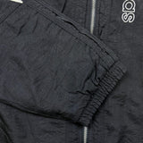 Vintage 90s Adidas Jacket Mens Black XL Full Zip Trefoil Spell Out