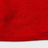 Vintage 1999 Ferrari Fleece Mens Medium Red 1/4 Zip Racing Jacket